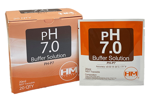 PH Calibration Solution pH7 - 20 per box - Test